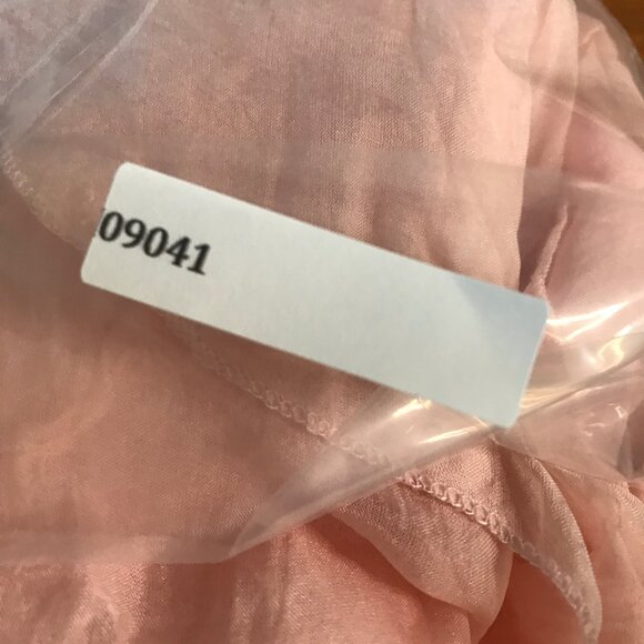 Cynthia Rowley Silk Pink Chiffon Tier Y2K Tank Womens M - Picture 7 of 7